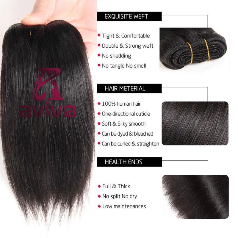 100% Raw Unprocessed Brazilian Human Hair Extension