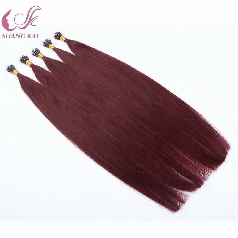 High Quality Brazilian Human Hair Virgin Remy Nano Ring Hair Extension