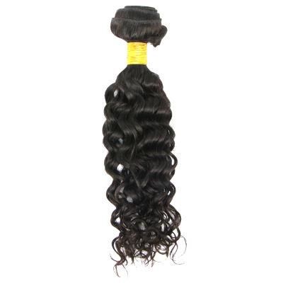 Cheap Wholesale 1b Water Wave Brazilian Human Hair Bundle