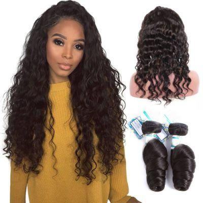 Kbeth Wholesale Cheap Beauty 100% Brazilian Human Extension 10A Top Quality Loose Wave Bundles Brazilian Virgin Human Hair Weaving