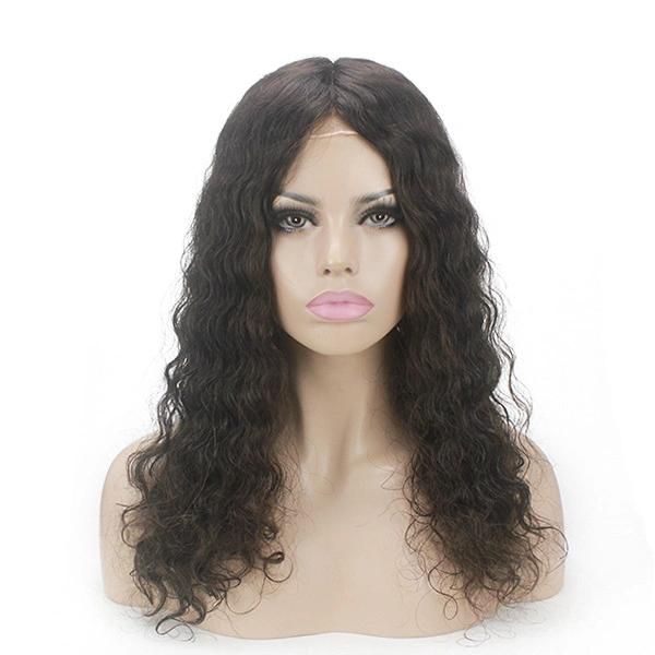 Silk Top Base Bleached Knot Long Hair Women Hair System