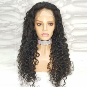 Pre Plucked Water Wave Wig Deep Wave Lace Front Wigs Long Natural Color Water Wave Human Hair Wig