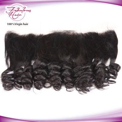 Ready to Ship 13X4 Transparent Lace Frontal Brazilian Loose Wave