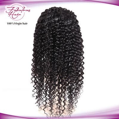 Deep Wave Human Wigs Brazilian Human Hair Full Lace Wig