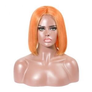 Best Selling 10 Inches Bob Wig Brazilian Orange Short Bob Wig