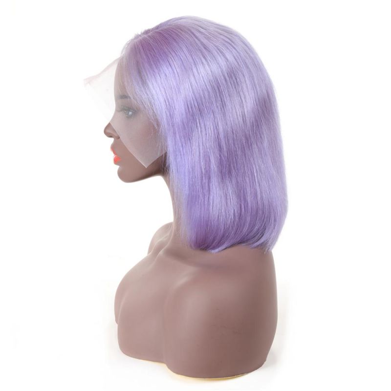 Customized Color Human Hair Wig Lace Frontal Wig Full Lace Wig