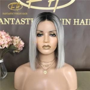 Unprocessed Brazilian/Indian Virgin/Remy Human Hair Full/Frontal Lace Bob Wig with Best Quality