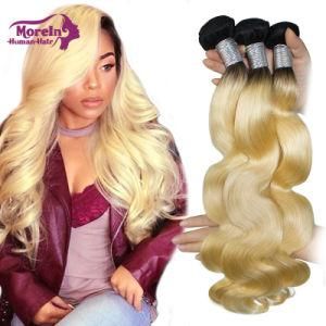 Morein Blonde Wig Making Supplies 1b 613 Bundles with Closure