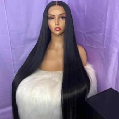 HD Transparent Lace Front Wigs for Black Women Wholesale Natural Red Brazilian Human Hair Wigs Straight Remy Hair Wigs