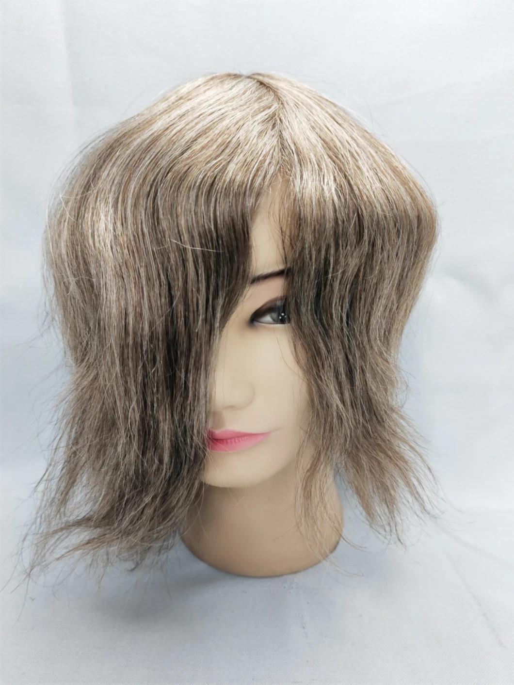 2022 Most Popular Custom Made Clear PU Base Injection Wig Made of Remy Human Hair