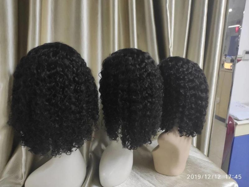 Brazilian Kinky Curly Human Hair Lace Wig