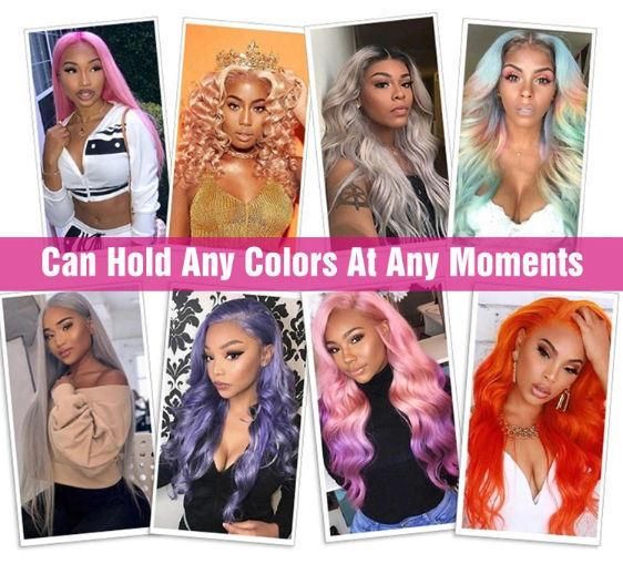 Loose Water Deep Wave T Part Brazilian Human Hair Lace Front Wig Curly Human Hair Bob Wigs with Side Part