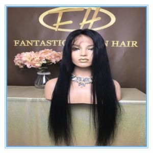 High Quality 8A Grade Brazilian Virgin Full Lace Wig/Human Hair Lace Wig with Factory Price Fw-001
