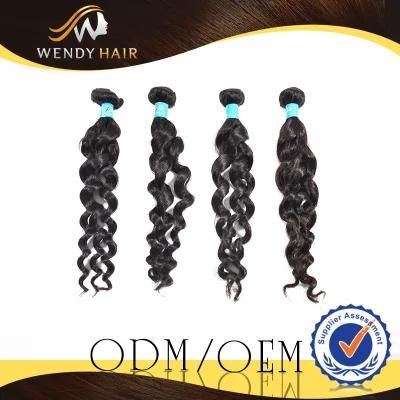 Natural Color 2015 Year New Indian Human Hair French Curl