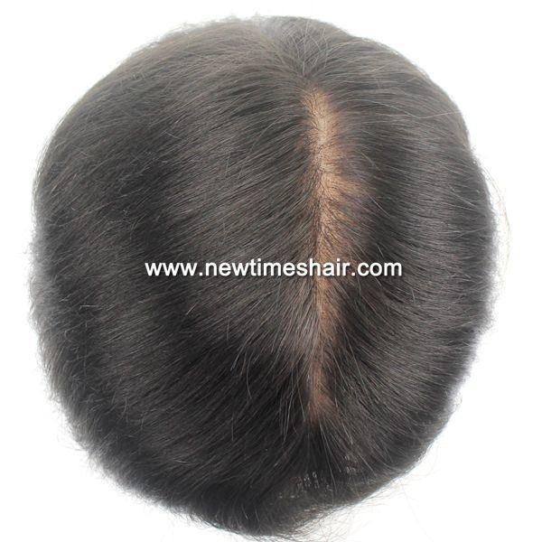 Men′s Toupee - Lace and PU Cobination - Providing Durbality and Comfort