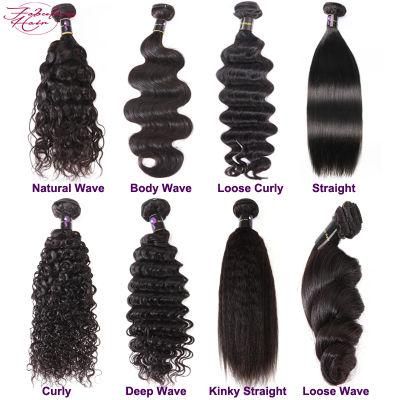 Human Hair None Chemical Processing Virgin Cuticle Aligned Hair