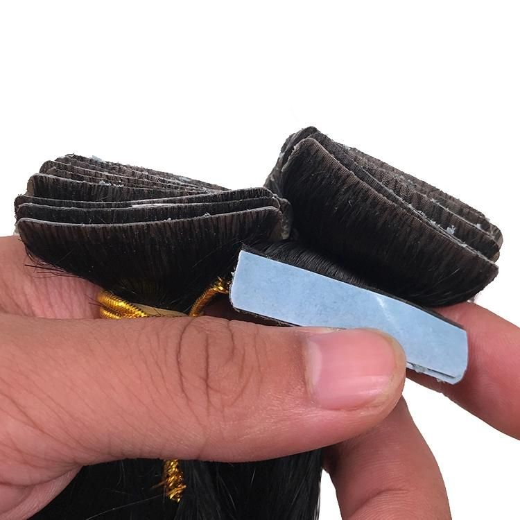 Invisible Virgin Brazilian Human Wholesale Natural Wave Tape in Hair Extension