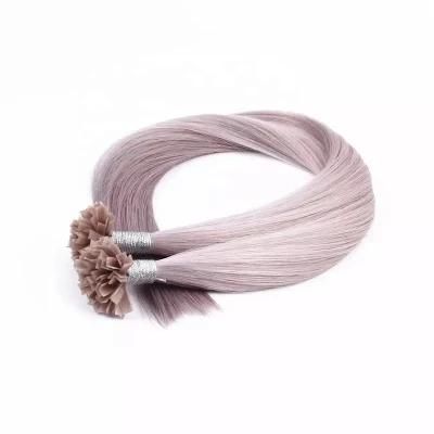Remy I Tip Human Pre Bonded Fusion Hair Stick Tip Straight Keratin Human Hair 1.0g/S 20&quot; 22&quot;