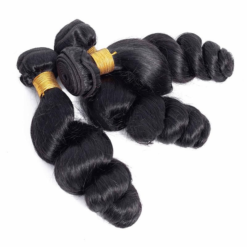 Different Types Human Hair Malaysian Loos Wave Bundle