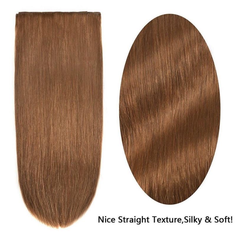 100% Virgin Russia Hair Double Drawn Luxury 100g 120g 160g 220g 240g Thickness Tirple with Lace Seamless Clip in Human Hair Extensions