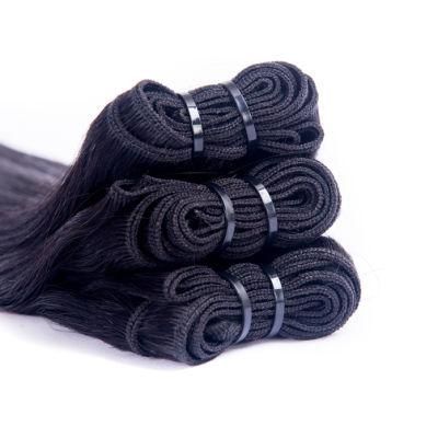 Indian Remy Human Hair Straight Virgin Hair Silky Straight Natural Color Human Hair Weave