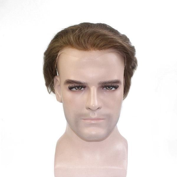 La010: Human Hair Natural Looking Swiss Lace Toupee