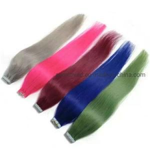 Best Selling Donor Natural Straight Hair Tape Mixed Color Remy Malaysian Ombre Human Hair Extensions