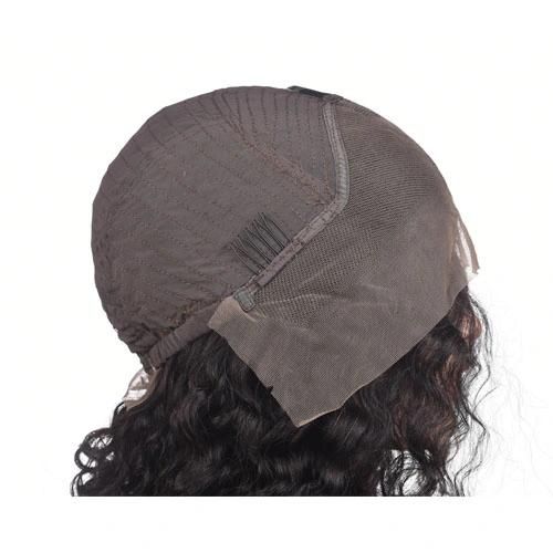 Brazilian Lace Front Wigs Deep Curly Wave Human Hair Pre-Plucked