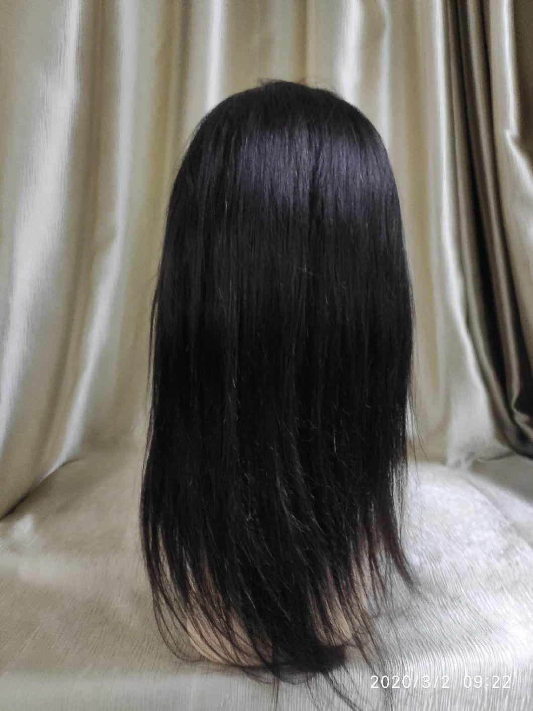 10A Grade Full Lace Indian Human Hair Wigs