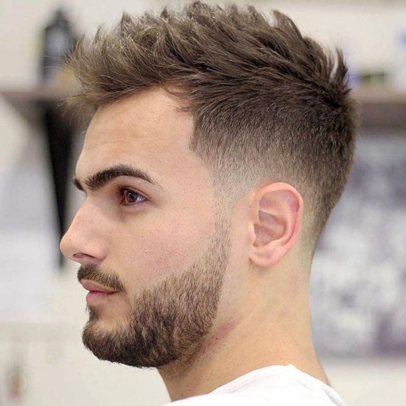 Kbeth Human Hair Wigs for Men Toupees Hairpiece Super Thin Skin Hair Replacement Base Size 8"X10" #4 Dark Brown Straight Short Men′ S Toupee Wigs