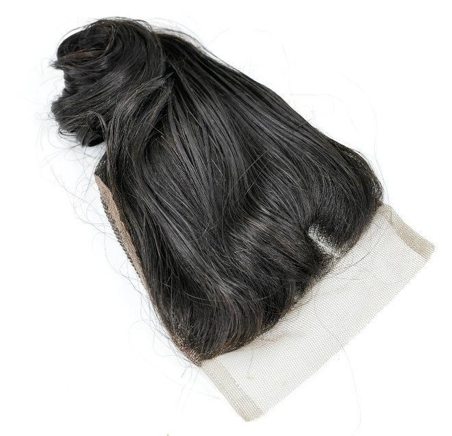 Virgin Human Hair Lace Closure at Wholesale Price (Spring Curly)
