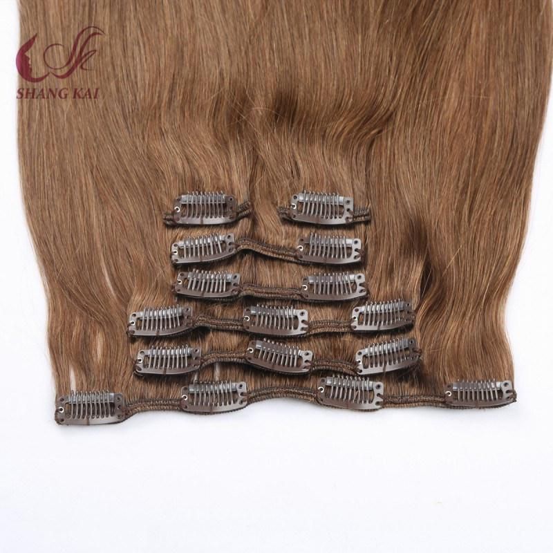 Brazilian Human Hair Clips Hair Extension