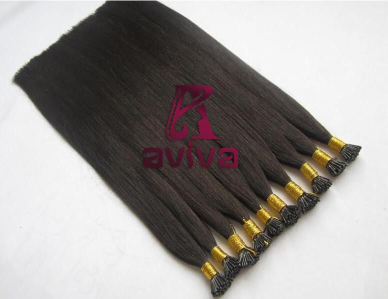 Pre-Bonded Hair Extensions Remy Human Hair Extensions 1g/Strand Silky Straight Stick Hair Extensions