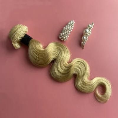 100% Human Hair, Wholsale Blonde Human Hair Bundle, Virgin Hair.