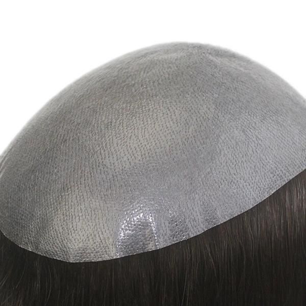 Normal Injected (flat injected) Skin Custom Made Women′s Natural Hair Toupee