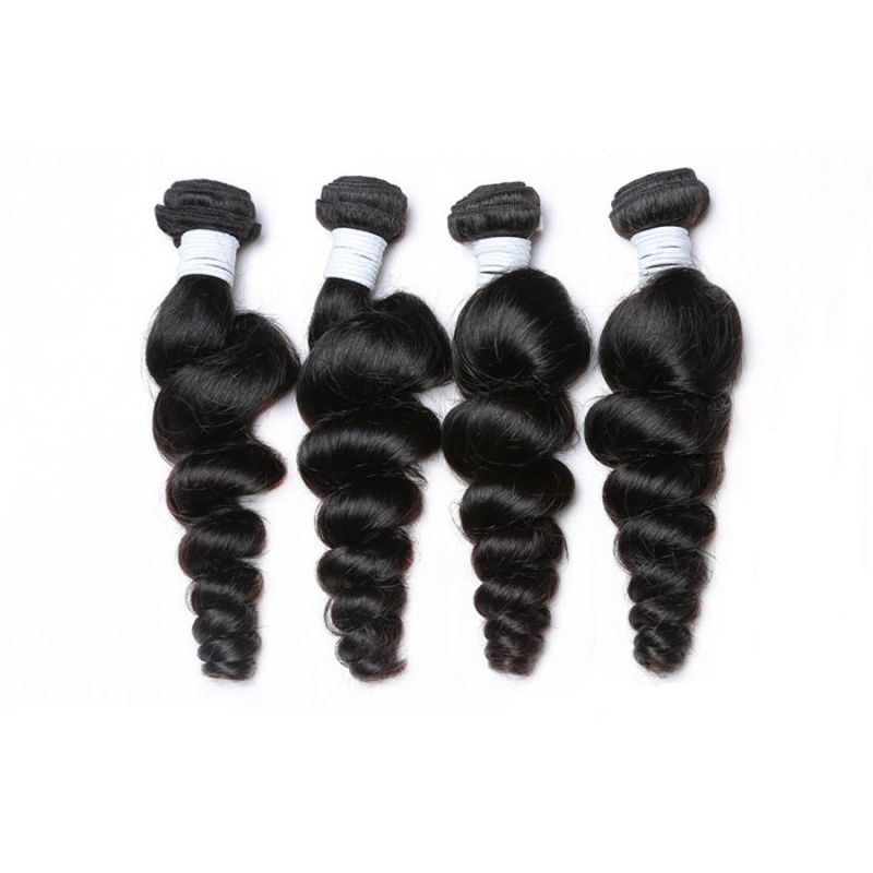 9A 10A Grade Natural Color Unprocessed Brazilian Virgin Loose Wave Hair Bundles