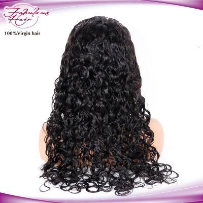 Raw Hair Black Natural Hair Wave Transparent Lace Front Wigs