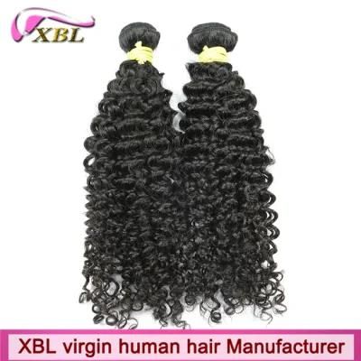 Double Weft Shedding Free Brazilian Curly Hair Extensions