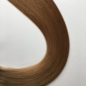 8# Straight Us Skin PU Tape Virgin Remy Human Hair Extensions