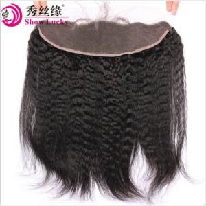 Wholesale 100% Virgin Remy Human Hair 13*4 Full Lace Frontals Gorgeous Indian Virgin Human Hair Kinky Straight