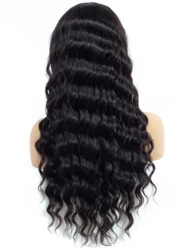 Brazilian Remy Hair Deep Wave Human Hair Lace Front Wigs