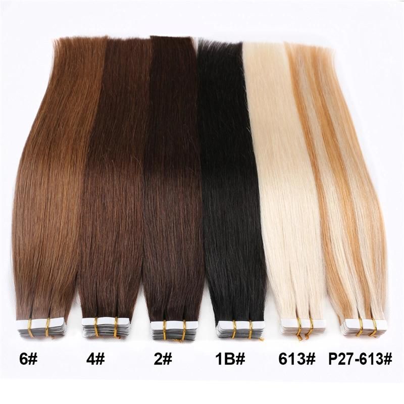 Tape Human Hair Extension 20PCS/Lot 100% Brazilian Virgin Hair