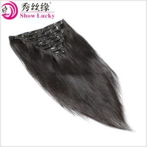 Best Selling Healthy Cuticle Virgin Remy Chinese Silky Straight Human Hair Clip in Hair Extensions
