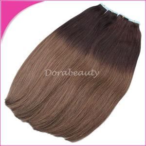 Factory Price Brazilian Human Vrigin Hair PU Skin Hair Weft