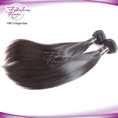 Human Virgin Hair Extension Hair Bundle with Silky Straight Hair