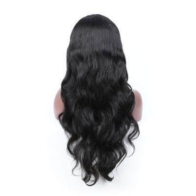Riisca Body Wave Human Hair Lace Front Wigs Brazilian Virgin Hair Natural Color Free Shipping