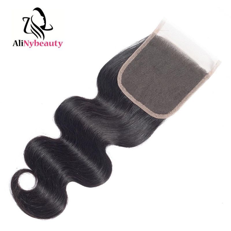 Factory Supply Best Quality 4*4 Body Wave Lace Closure