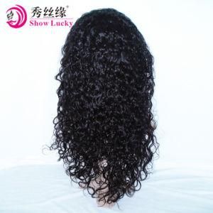 Factory Gurantee 100% Glueless Full Lace Wig Virgin Remy Indian Kinky Curly Human Hair Product