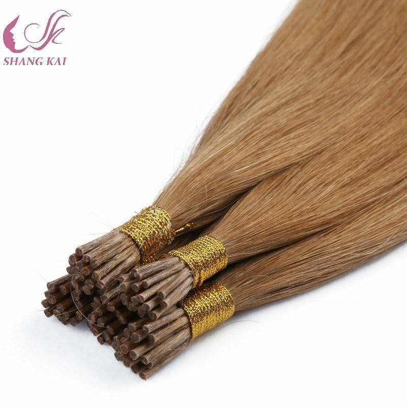 Cuticle Aligned Hair Pre-Bonded Hair Extension Stick Tip Human Russian Hair
