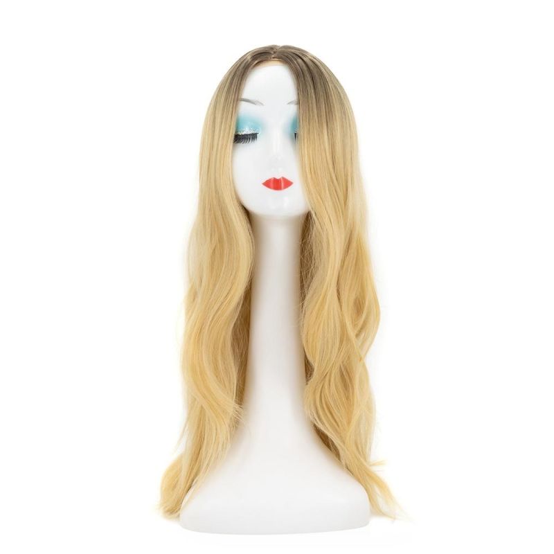 Kbeth Full Lace Wig Human Hair for Ladies Gold 613 Color Poly Skin Back Side Tangle Free No 2021 Fashion Sexy Body Wave Swiss Lace 30 Inch Ladies Wigs